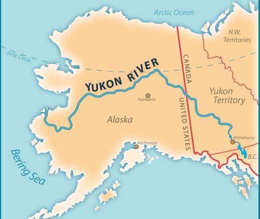 Le fleuve Yukon